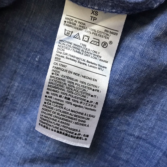 🔥GAP blue top - Picture 6 of 6